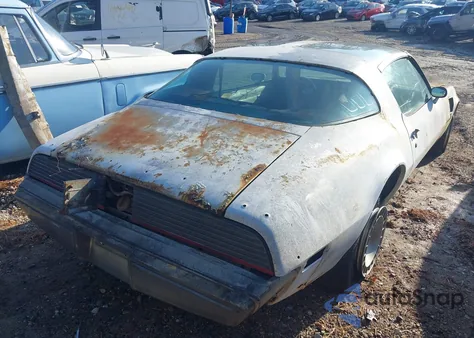1979 Pontiac Trans-Am from USA, damaged, VIN 2X87K9N172731